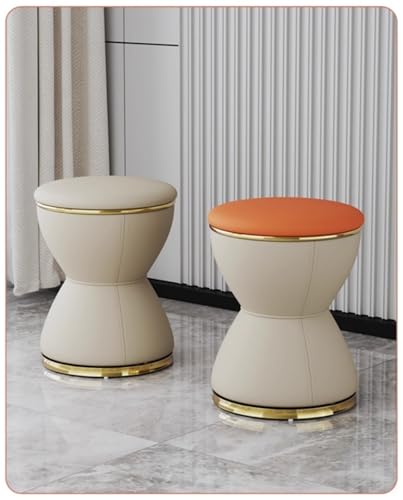 Acento elegante para dormitorio con este reposapiés moderno y silla de maquillaje duradera 3