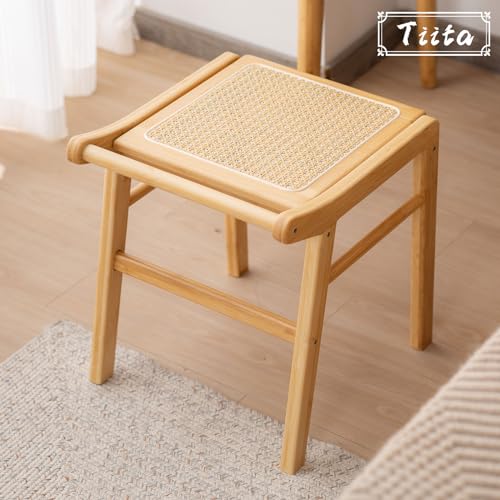 Tiita-Vanity-Stool-Square-Rattan-Makeup-Stool-Modern-Bamboo-Makeup-Dressing-Stool-Rectangular-Ottomans-Dressing-Stools-Step-Stool-Vanity-Chair-for-Makeup-Room-Living-Room-Bedroom-Entryway