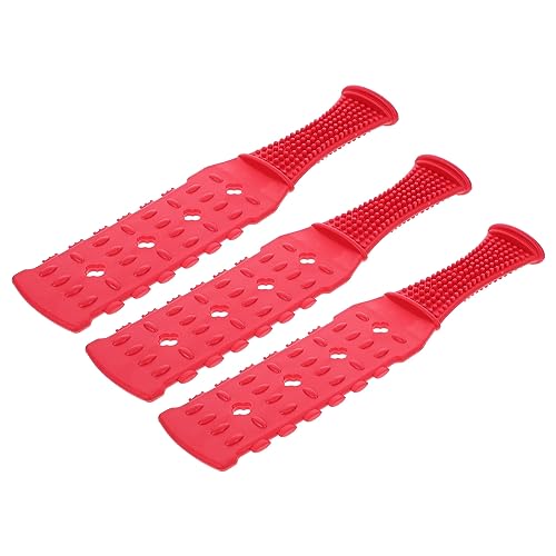 PATKAW 1 Juego Tablero Pai Sha Palmadita De Masaje Masajeador De Golpe Martillo De Cuerpo De Mano Rascador Manual Rascador De Cuerpo Martillo De Mano Masajeador De Hombros 3 Piezas