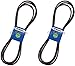 2 Pack Stens 265-162 OEM Replacement Belt Fits Exmark 109-4994