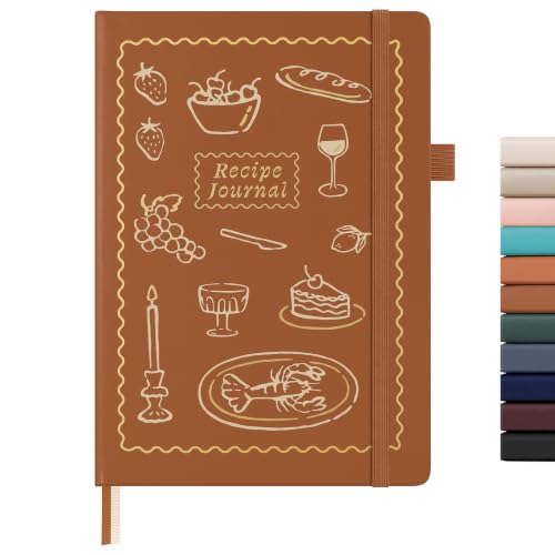 &And Per Se Recipe Book, Blank CookBook to Write In, Waterproof Hardcover
