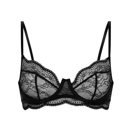 HUNKEMÖLLER Unwattierter Bügel-BH Isabelle - Caviar - 75C