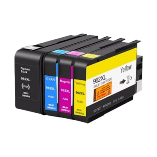 Cartucho de tinta compatible 962XL para impresoras OfficeJet Pro 9010 9015 9020 alto rendimiento