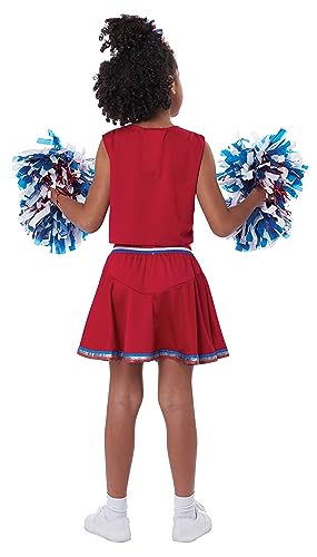 California Costumes Patriotic Cheerleader Costume, X-Small, Red