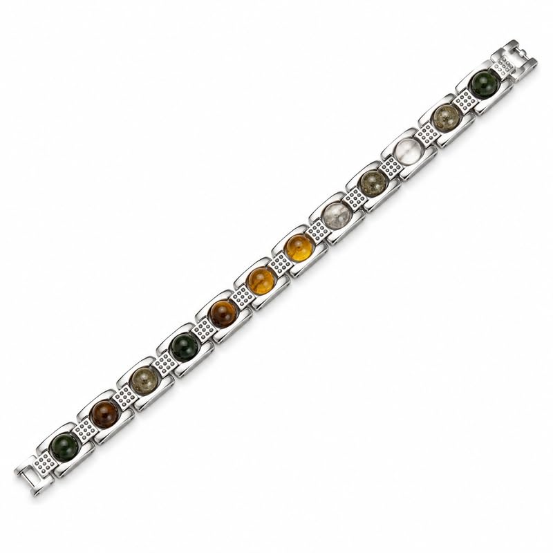 Natural Dhanyog Wealth Gemstone Combination Bracelet-image-21