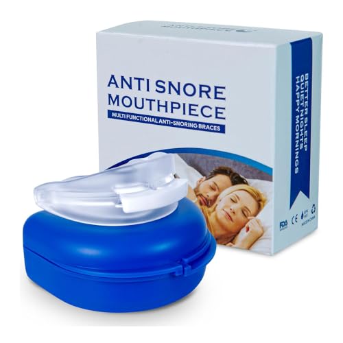 XFSRG Gouttiere Dentaire Bruxisme Protecteurs Buccaux Réglable Protege Dent Bruxisme Mouth Guard for Grinding Teeth Clenchingg Anti Ronflement Gouttières Occlusale Pour Un sommeil confortable(Bleu)