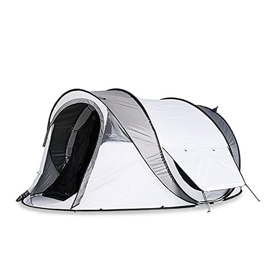 Tält Automatisk popup Camping Tält 4 Person Familj Tält, Big, Easy Up, Mesh Windows, Vattentät, Solskyddsmedel Camping