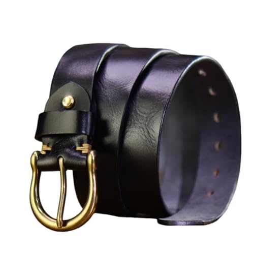 Ceinture en cuir de vachette pleine fleur 4 mm idéale pour un jean de tous les jours
