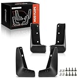 A-Premium Set of 4PCS Mud Flaps Splash Guards Mudguards Mudflaps with Hardware Accessories Compatible with BMW i3, 2014-2020, Hatchback Only, 4-Door, Front and Rear (Driver & Passenger Sides)