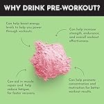 Pre-Workout Strawberry Limeade | 30 Servings | 150 mg Caffeine Per Serving | Made with Real Ingredients | Gluten-Free | No Artificial Sweeteners, Dyes, or Preservatives | Supports Energy & Recovery - Image 3