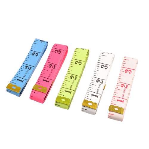 Uxcell Double Sided Fiberglass Tape Measure Sewing Rulers (5 Piece), 1.5M/60" #TOP27