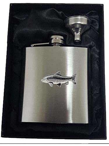 Flasque en acier inoxydable de 177 ml avec bouchon étanche poisson F41