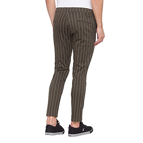 Image of Spykar Men's Slim Fit Trousers