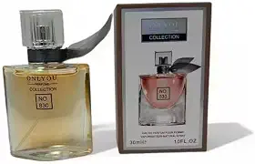 Perfume Miniatura 30ml Onlyou Collection N 830 Feminino Eau de Parfum Floral - pequeno, prático e intenso, notas florais modernas, ótima opção para kit e necessaire