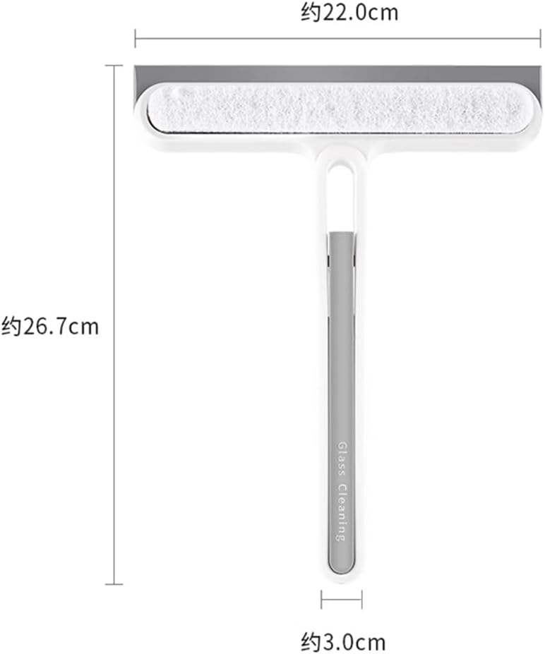 Glass Wiper Multifunctional Double-Sided Bathroom Floor Screen Window Cleaning Brush Tool