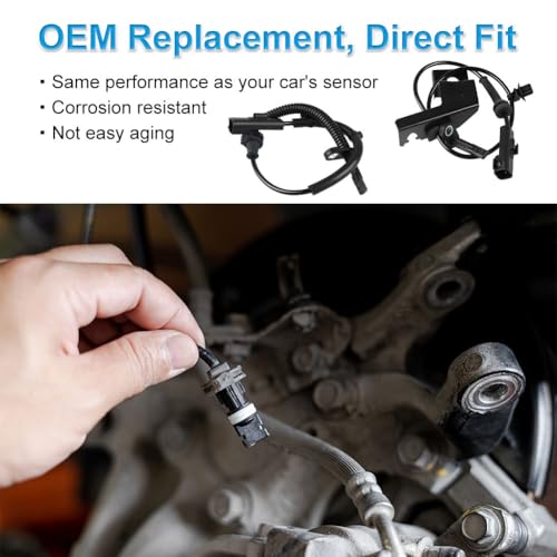 WMPHE 4 Pcs ABS Wheel Speed Sensor Compatible with Ford Fusion 2013 2014 2015 2016 2017 2018 2019, Lincoln MKZ 2013 2014 2015, Replacement for DG9Z2C205A, DG9Z2C204A, JG9Z2C190A by WMPHE - Image 5