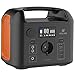 Produktbild GOLABS Tragbare Powerstation LiFePO4 299Wh mit AC 230V Max 300W Reine Sinuswelle Notstromaggregat Stromspeicher, USB PD60W TypC QC3.0 DC12V Ladeausgang und LED-Licht, R300 Orange
