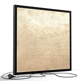 Tableau mural LED élégant avec impression PVC : décoration murale avec fonction lumineuse - objet design pendant la journée, source de lumière vive le soir. Idéal pour les pièces modernes, les bureaux, les couloirs, etc.