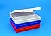 Microscope Slide Box 100 Capacity, Blue
