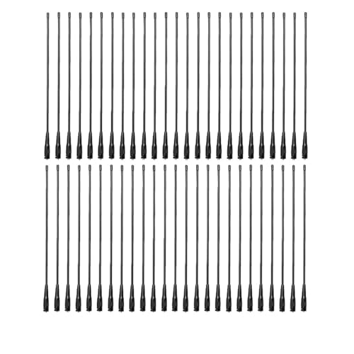 Generic RHD-771 RT3S �g�����V�[�o�[�A���e�i SMA-F VHF UHF �f���A���o���h �K��Baofeng UV 5R 144/430Mhz �ɓK�� Quansheng K5 K6 ��(50pcs RHD-771 SMA-F)