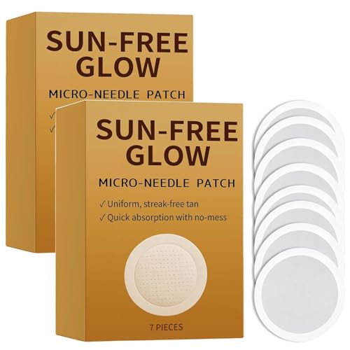 Sun-Free Glow Patch Sun Free Glow Tanning Patches Suitable for All Skin Types (2PCS)