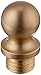 Baldwin 1090033I Ball Tip Hinge, Vintage Brass