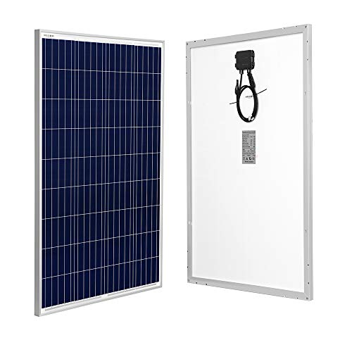 SUNGOLDPOWER 200 Watt 12V Polycrystalline Solar Panel Solar Module：2pcs 100W Polycrystalline Solar Panel Solar Cell Grade A +20A LCD PWM Charge Controller Solar+Solar Panel Extension Cables+Z-Brackets - Thumbnail 7