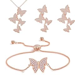Set of 3 Rose Gold