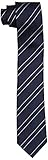 Hackett London Herren 2 Streifen Krawatte, Navy, Einheitsgröße