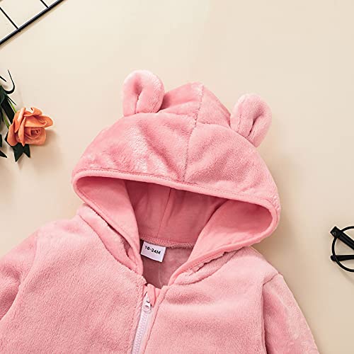 JUNLAI Mentel Boys Wrap Tops Casaco infantil com capuz para meninas bebê sobretudo moletom meninas m