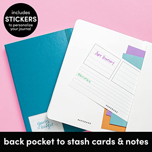 Paperage Lined Journal Notebook, (Lavender), 160 Pages, Medium 5.7 Inches X 8 Inches - 100 Gsm Thick Paper, Hardcover #TOP3