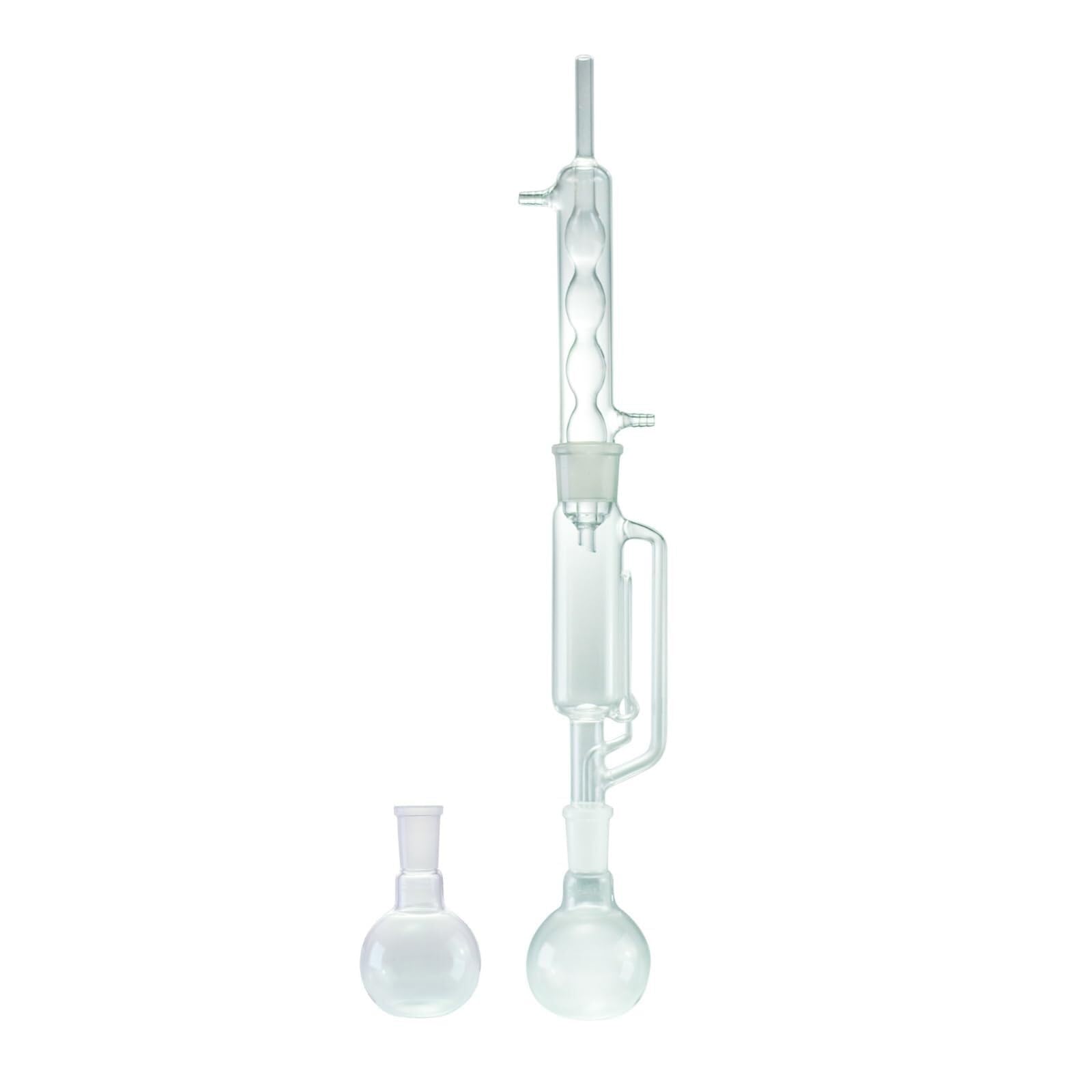 Aparato de Extracción Soxhlet de Vidrio de Laboratorio 500ml - Conjunto de Vidrio Borosilicato Duradero