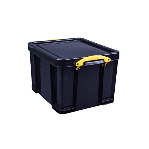 Really Useful 846580 - Caja de almacenaje (35 litros), negro