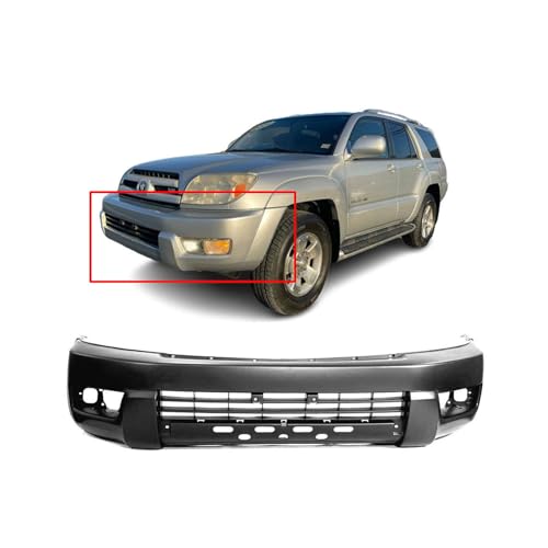 Image of FitParts Compatible with Toyota 4Runner 2003-2005 Front Bumper Cover | Primed, Ready to Paint, OEM 5211935901, TO1000260