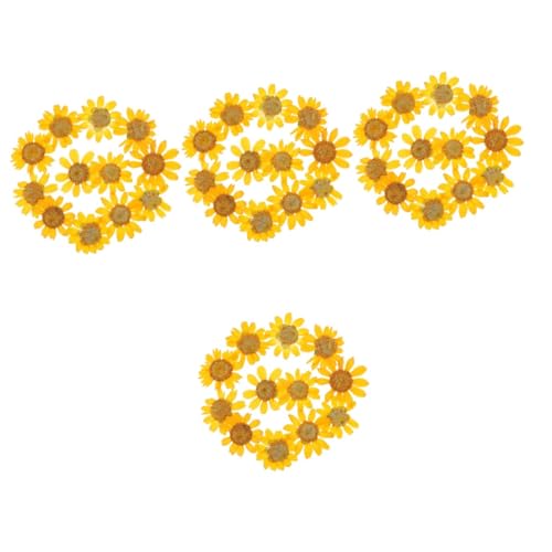 Flores secas prensadas para manualidades 96 piezas miniatura 1