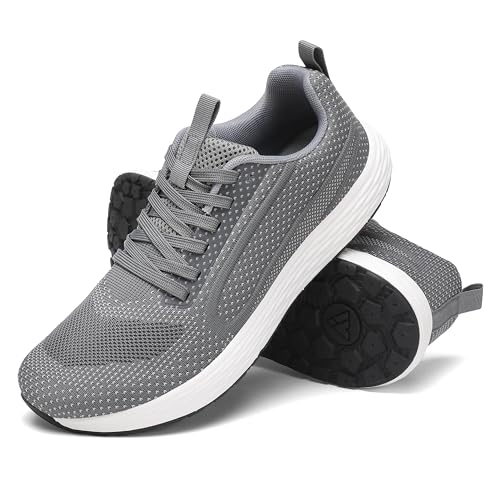 Image of Mens Wide Toe Box Walking Shoes Running Athletic Sneakers-Breathable Lightweight Non-Slip