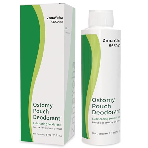 ZnnaYoha Ostomy Pouch Deodorant Safe Deodorant Colostomy Bag Odor Eliminator 8 Ounce