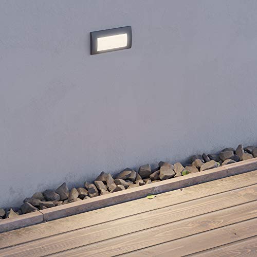 Ledscom.de Apparecchio da incasso a parete a LED