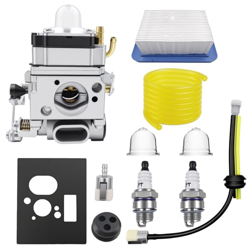 Dakule Carburetor Kit A021001642 Compatible with Shindaiwa EB508RT and ECHO PB-500 PB-500H PB-500T Leaf Blowers Replace OEM A021001641 WLA-1 with Fuel Line Air Filter Spark Plug and Fuel Tank