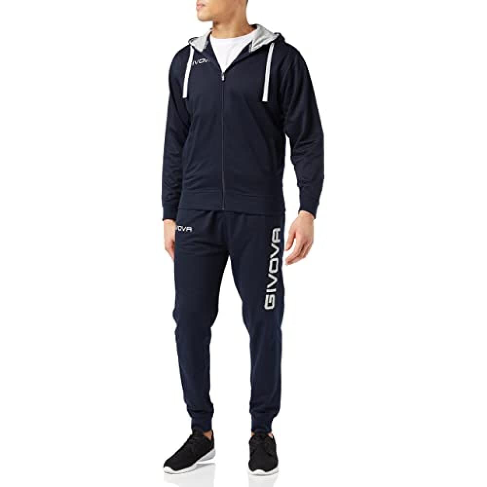 Givova, chandal poker, azul/azul , 3XL