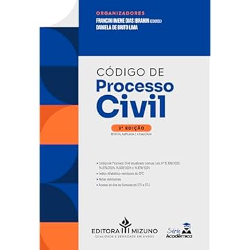 Capa do livro Código de Processo Civil - 3ª edição (2025)