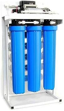Light Commercial 200 GPD - 20" Reverse Osmosis Water Filtration System + Booster Pump | for Restaurants, Bars, Coffee Shops, Salons, Labs