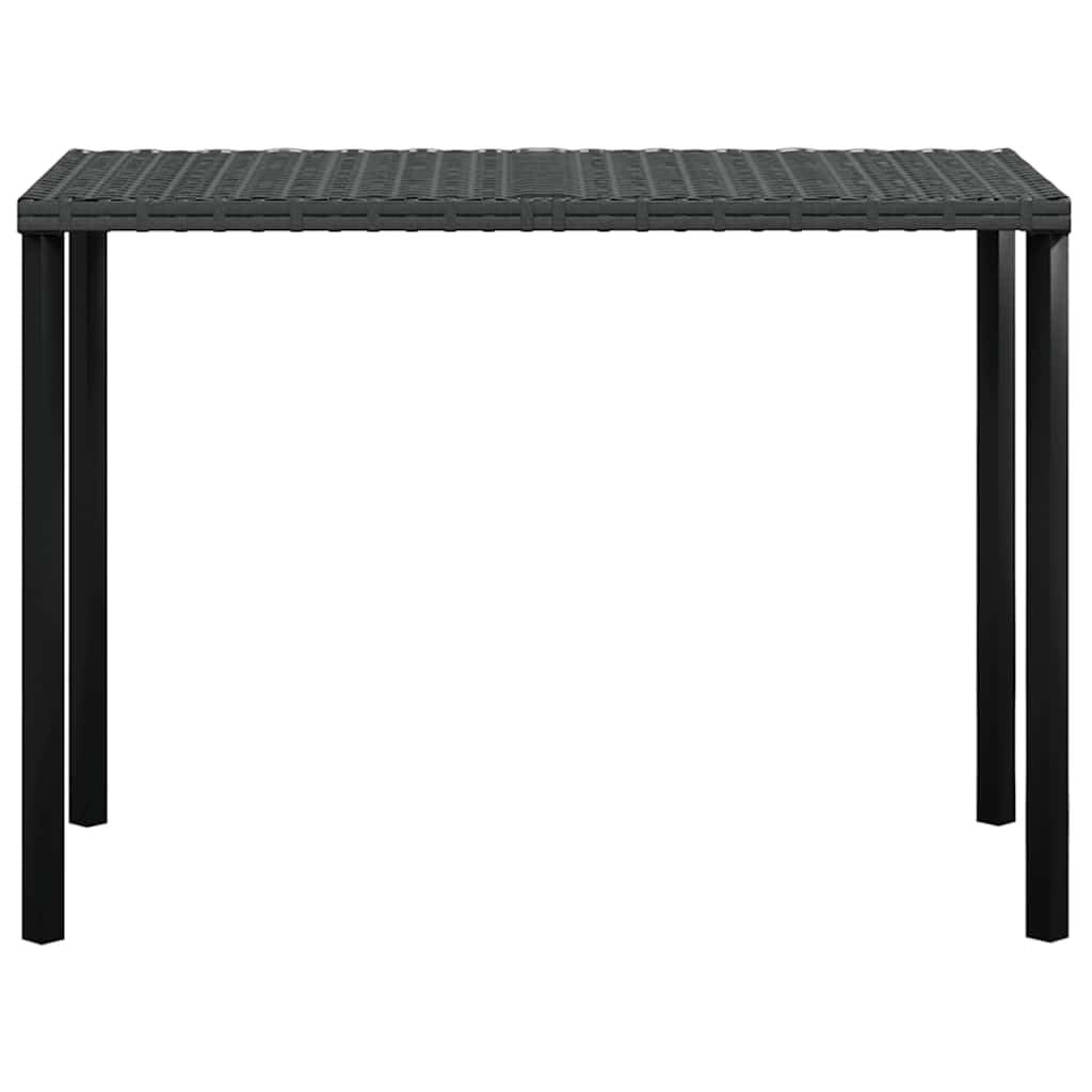 Sofa Terraza Exterior, Muebles Jardin Exterior, Conjunto Jardín de Ratán, Sillones de Jardin, Sofá de Terraza, Set de sofás en Forma de L 5 pzas Cojines ratán sintético Negro