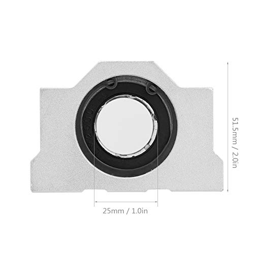 Keenso KEENSOXWOUYB3EIG Linear Motion Ball Bearing, Cnc Scs25Luu Slide Bushing Linear Roller Bearing Slide Block 25Mm Other Attachments thumb #3