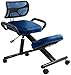 Chaise Ergonomique à Genoux, Chaise ergonomique Correction adulte Chaise assise Sièges à genoux Siège ergonomique à genoux assis Chaise d'étude Tabouret d'étude pour enfants Salon Chambre à genoux Siè