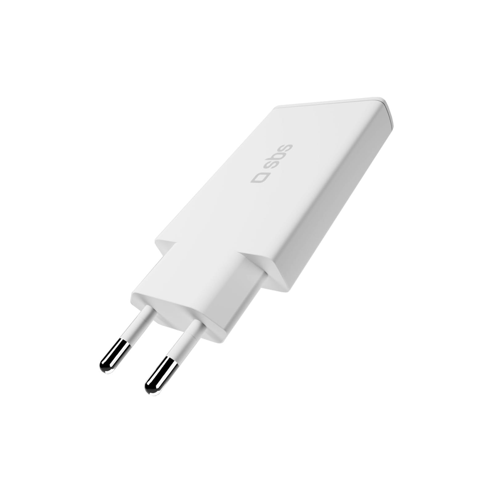SBS Extra Slim GaN Charger 67W USB-C, GaN-Technologie, Power Delivery PD 3.0 PPS, Schnellladung, USB C Ladegerät, Ladegerät für iPhone, Samsung, Tablet, Notebook, kompakt, weiß