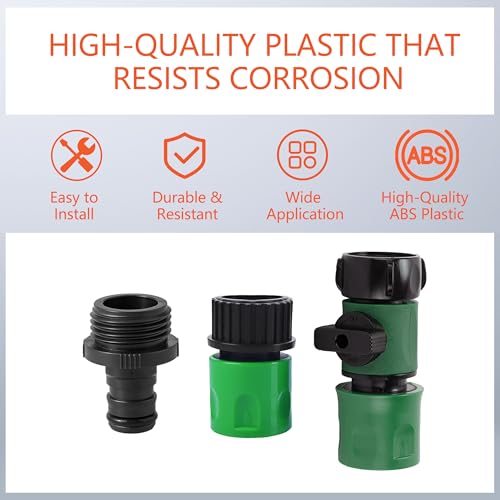 3PCS Outboard Quick Connect Flush Adapter Kit for Sea Doo Jet Ski Accessories,Boat Engine Motor Water Hose Flushers Kit for Seadoo PWC & Kawasaki 4 Stroke Watercraft Marine Engines Replacment Parts - Thumbnail 5