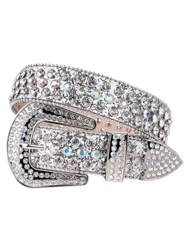 Women’S Hollow Out Genuine Leather Belt Fashion Decorative Pin Buckle Jeans Belt Black White Coffee