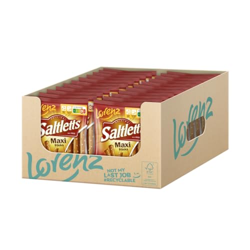 LORENZ | Saltletts Maxi Sticks | 22 x 125 g | vegan