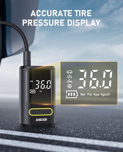 JUSUOX Cordless Tire Inflator 150PSI